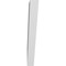 Ekena Millwork 3 1/2-in. W x 24-in. D x 30-in. H Traditional Architectural Grade PVC Knee Brace BRCP035X24X30TRA - alternate 4
